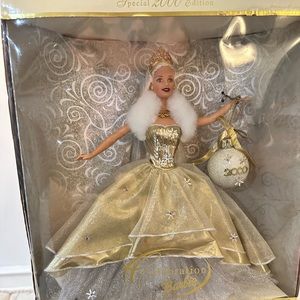 GORGEOUS collectible Millennium Celebration Barbie. NEVER OPENED